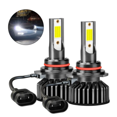 For CADILLAC ATS 2013-2017 - LED Headlight Kit 9012 6000K Bulbs Hi/Low Beam F2 - Image 1 of 4