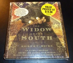 New! "THE WIDOW OF THE SOUTH" Robert Hicks 5-CD ABRIDGED Audiobook 2005 SEALED - Picture 1 of 8