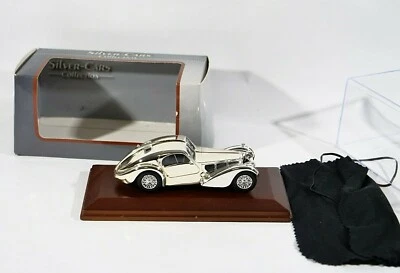 Atlas Silber Cars Sammlung Bugatti Coupé Atlantic Neu IN Schachtel MIB 1/43 - Bild 1 von 4