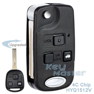 for Lexus ES300 GS300 GS400 IS300 LS400 Keyless Remote Key Car Fob HYQ1512V -4C - Picture 1 of 6