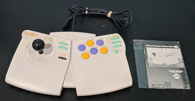 Capcom Fighter Power Stick GS Sega Genesis Arcade Pad  (Works , In Nice Shape) - Image 1 of 4