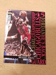Michael Jordan 1995 Upper Deck Collector's Choice He's Back #M4 Chicago Bulls 45 - Bild 1 von 2