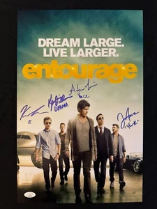 Entourage Cast Signed X4 11x17 photo W/ JSA COA - Picture 1 of 2