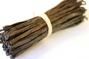 20 BOURBON VANILLESCHOTEN-SCHOTEN AUS DER NEUEN ERNTE VON MADAGASKAR 5-6 ZOLL - Bild 1 von 3