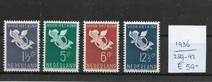 Olanda - Olanda @ 1936 Nvph 289/292 Mnh € 59,00 @ NL.67B - Foto 1 di 1