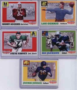  All-American Cards That Never Were - Like 1955 Topps Issue - Lemke 9 BB/FB - Bild 1 von 4