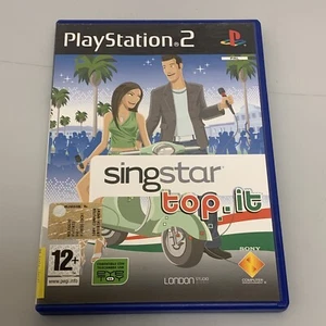 Singstar TOP.DE Playstation 2 Sony PS2 PAL ITA mit Anleitung - Bild 1 von 3