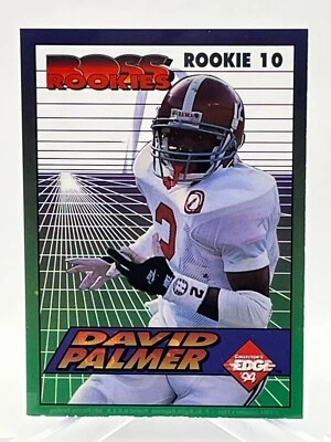 1994 Collector's Edge Boss Rookies Card #10 David Palmer Minnesota Vikings - Image 1 of 2