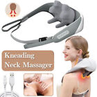 6D Neck Shoulder Massager Shiatsu Massage Heat Wrap Deep Knead Health Care Relax