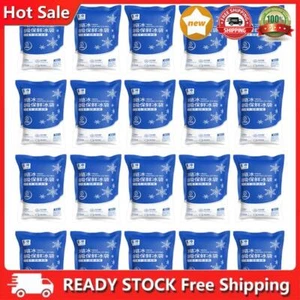 20pcs 200ml Disposable Ice Bag for Insulation Box Foam Box Ice Pack (20PCS) - Picture 1 of 10