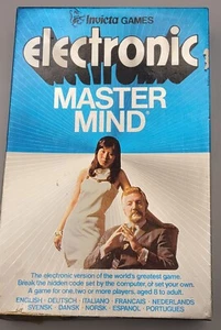 Vintage 1977 Invicta Electronic Master Mind Game Good Working Condition - Picture 1 of 7