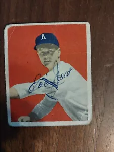 1949 Bowman Baseball Autographed #55 Eddie Joost - Picture 1 of 2