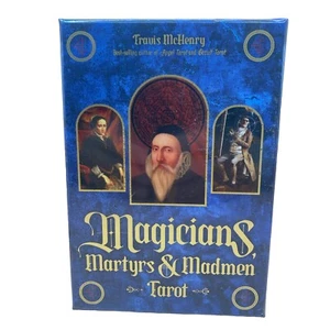 Magicians, Martyrs and Madmen Tarot • 80 Cards and Guidebook • New / Sealed!!! - Imagen 1 de 4
