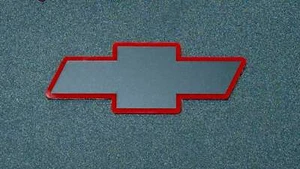 1998 - 2004 Chevrolet S10 Front Bowtie Emblem Replacement Badge V2.0 Gloss Red & - Picture 1 of 3