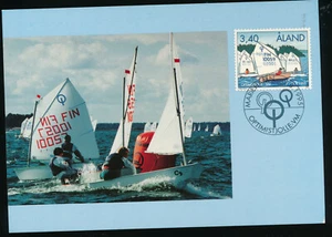 Aland, Dinghy World Championship, FDC, postcard, 1995 - Picture 1 of 1