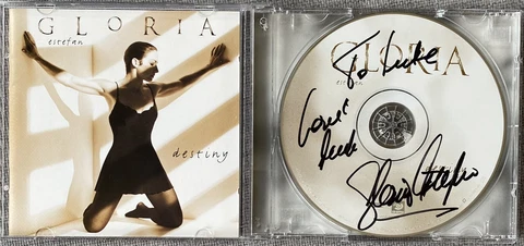 Gloria Estefan Signed In Person DESTINY CD - Authentic Cover