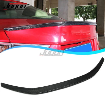 For LEXUS RC 300 350 RC F SPORT Carbon Car Rear Tail Trunk Lip Wing Spoiler Trim - Image 1 of 4