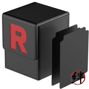 JoyHood Karten Deck Box für PTCG Karten [Team R] MTG Sammelkartenhalter mit 2 - Bild 1 von 5