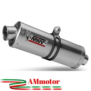Mivv Aprilia Tuono Fighter 1000 2002 02 Escape Moto Silenciador Oval Inox - Imagen 1 de 1