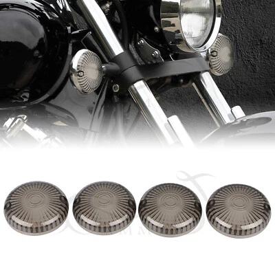 Front&Rear Turn Signal Lens For Yamaha Royal Star/Midnight/Tour Deluxe/Venture Foto 1 de 4
