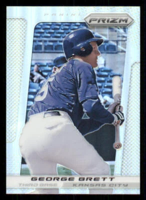2013 Panini Prizm Prizms #177 George Brett - Image 1 of 2