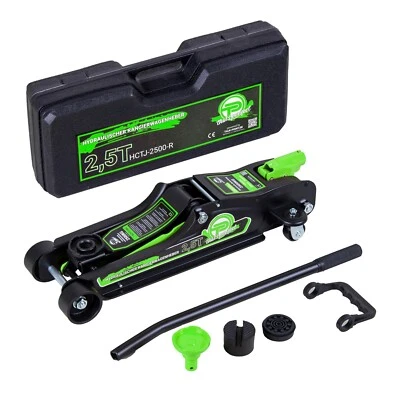 Hydraulic Car Shunting Jack 2.5t inc Case, SUV Adapter and 2x Rubber - Image 1 of 2