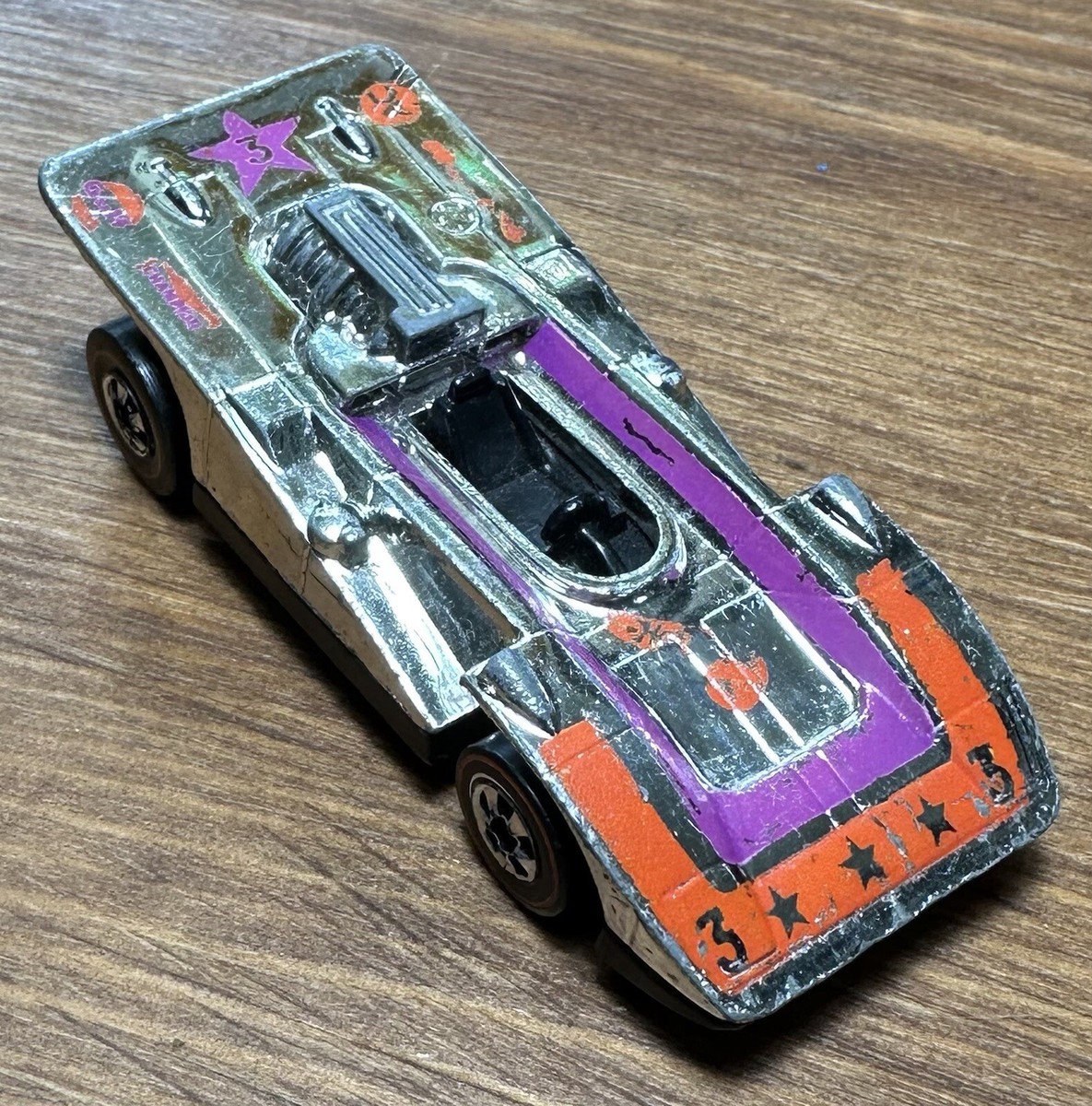 Hot Wheels Flying Colors 1973 Year of Manufacture Vintage Hot Wheels Flying Colors 1973 Year of Manufacture Vintage