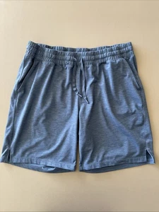 Mondetta Shorts Mens XL Blue Stretch Drawstring Lounge Gym Athleisure - Picture 1 of 11