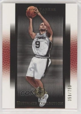 2005-06 Ultimate Collection /750 Tony Parker #113 HOF - Image 1 of 2