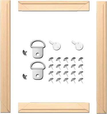 Hágalo usted mismo Barras Camillas de Lona Marco de Lona de 12X16 Pulgadas - Fácil de Montar, Galería Wr Foto 1 de 4