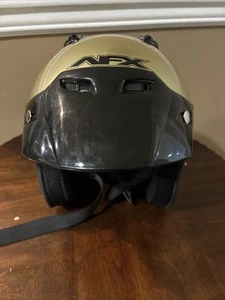 AFX FX-5 Gold Motorcycle Helmet X-Large DOT Approved Open Face - Picture 1 of 8