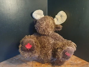 Original-Elch-Stofftier von den Olympischen Spielen in Kanada. Guter Zustand. - Bild 1 von 12