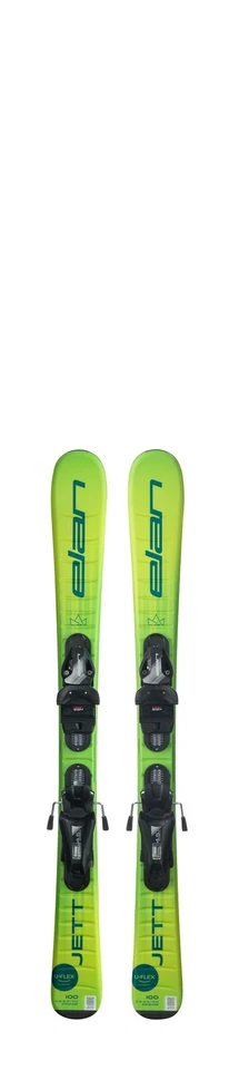 Elan Jett Jr. Esquís para niños, 110 cm con fijaciones EL 4,5 GW CA JRS NEGRO MY26 Foto 1 de 1