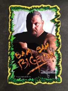 1998 A&A Company WCW Vending Stickers #NNO Bam Bam Bigelow - Picture 1 of 2