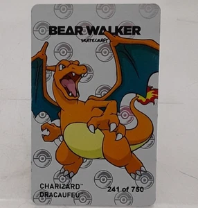 2023 Pokemon X Bear Walker Charizard Dracaufeu Card 241/750 Skatecraft - Picture 1 of 4
