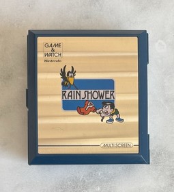 1983 Nintendo Game & Watch Multi Screen Rain Shower Fully Tested & Working