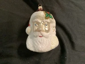 Waterford Santa Series Glass Ornament | Vtg 1998 Holiday Heirlooms - Picture 1 of 5