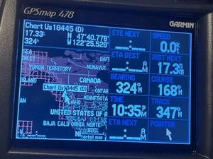 Garmin GPSmap 478 GPS Receiver Chart Plotter Display Unit - pls Read - Bild 1 von 10