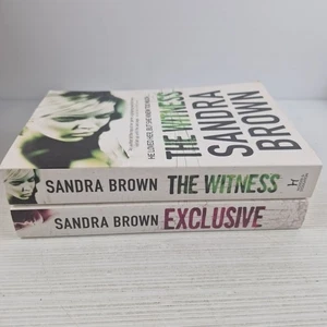 The Witness And Exclusive By Sandra Brown ( Paperback, 2009) - Picture 1 of 12