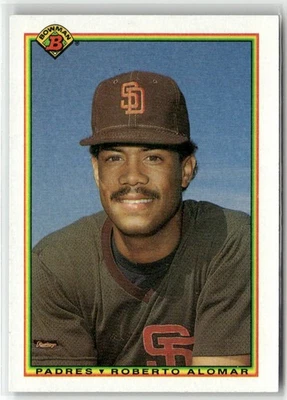 1990 BOWMAN #221 ROBERTO ALOMAR SAN DIEGO PADRES - Image 1 of 2