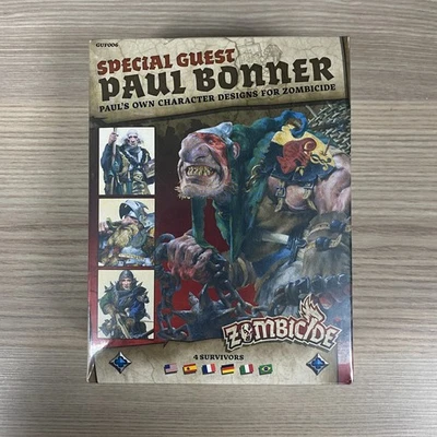 ZOMBICIDE SPECIAL GUEST PAUL BONNER EXPANSION SURVIVORS GUF006 KLOM BAZAK MIZAR - Image 1 of 4