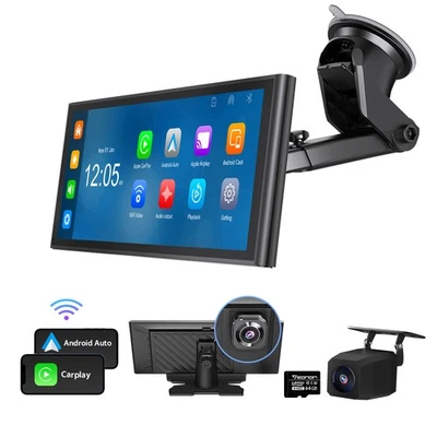 Eonon CarPlay Android Auto 10.2Zoll IPS Touchscreen Autoradio Bluetooth GPS Navi - Bild 1 von 4