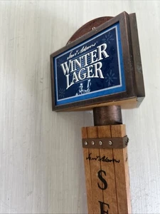 Sam Adams Seasonal IPA Beer Tap Handle Winter Lager Ale - Picture 1 of 6