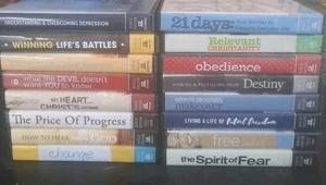 Joyce Meyer CD Audiobook Lot of 16 Faith Healing Teachings Christian Theology - Picture 1 of 1