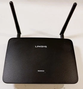 LINKSYS RE6500: AC1200 DUAL-BAND WI-FI EXTENDER INTERNET BOOSTER 4 GIGABIT PORTS - Picture 1 of 4