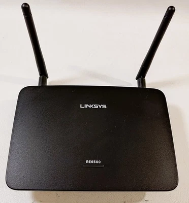 LINKSYS RE6500: AC1200 DUAL-BAND WI-FI EXTENDER INTERNET BOOSTER 4 GIGABIT PORTS - Image 1 of 4
