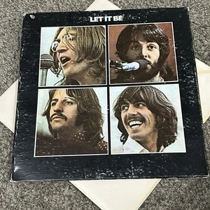 Let It Be VTG Vinyl 1st Press Rare Cover Is Rough  - Imagen 1 de 9