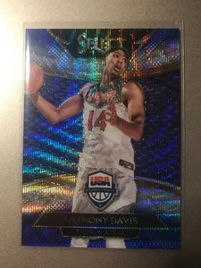 2014-15 Panini Select Courtside Blu e Argento Prizm Anthony Davis #217 - Foto 1 di 4