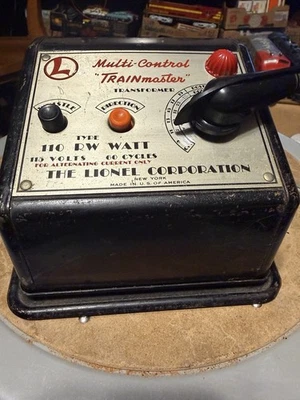 Lionel RW 110 Watt Trainmaster Tested Transformer - Image 1 of 4