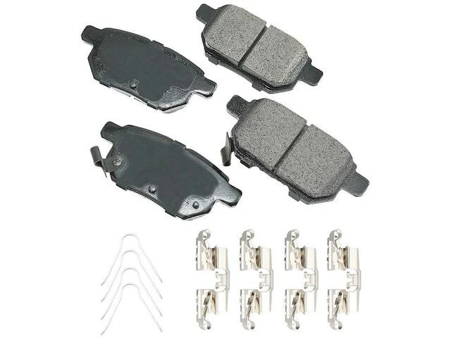 Rear Brake Pad Set For Toyota Lexus Scion Prius CT200h iM tC Corolla HH43S2 - Imagem 1 de 1